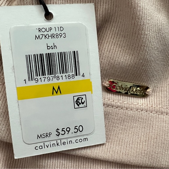 Calvin Klein Ruffle Shoulder Knit Top - Picture 11 of 16